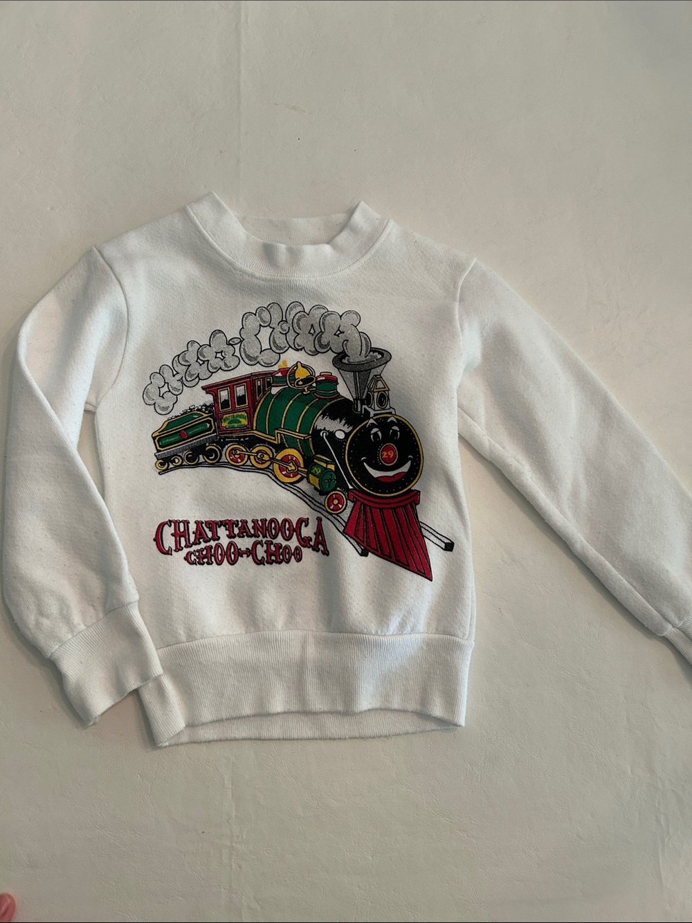 Vintage Kids 'Chattanooga Choo-Choo' Train Graphic Sweatshirt